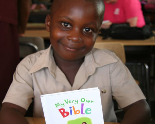 Child with Bible