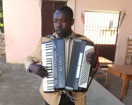 julio Julio Playing Accordion