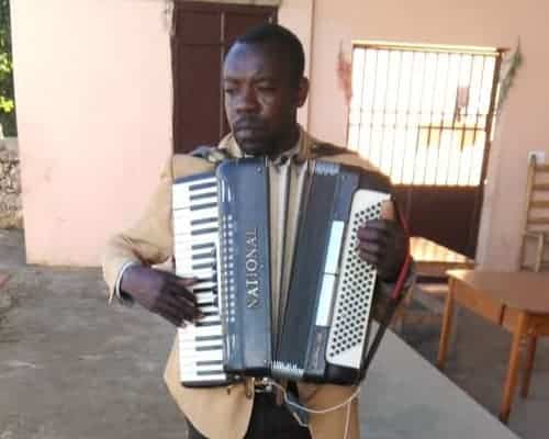 Julio Playing Accordion